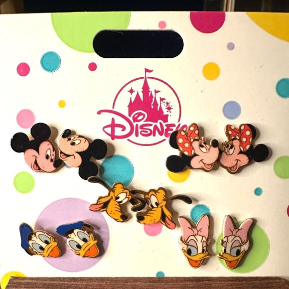 Disney Mickey and Friends Stud Earring Set - Picture 2 of 3